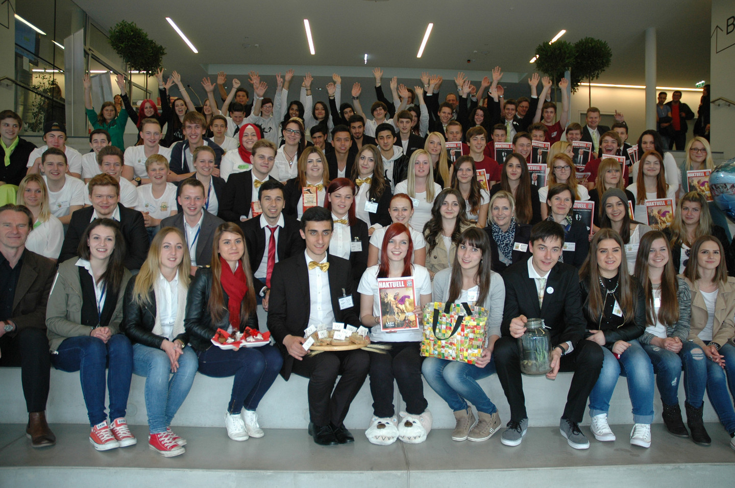 2. Platz für die Junior Company King Korn --Bild-Nr. 6