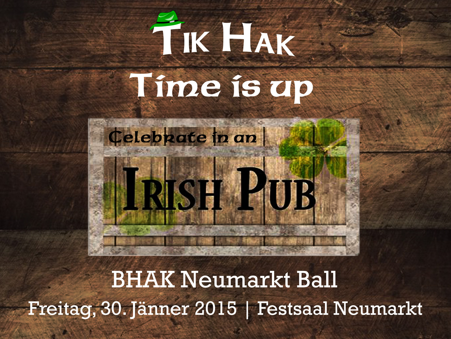 TIK HAK  Time is up!--Bild-Nr. 1