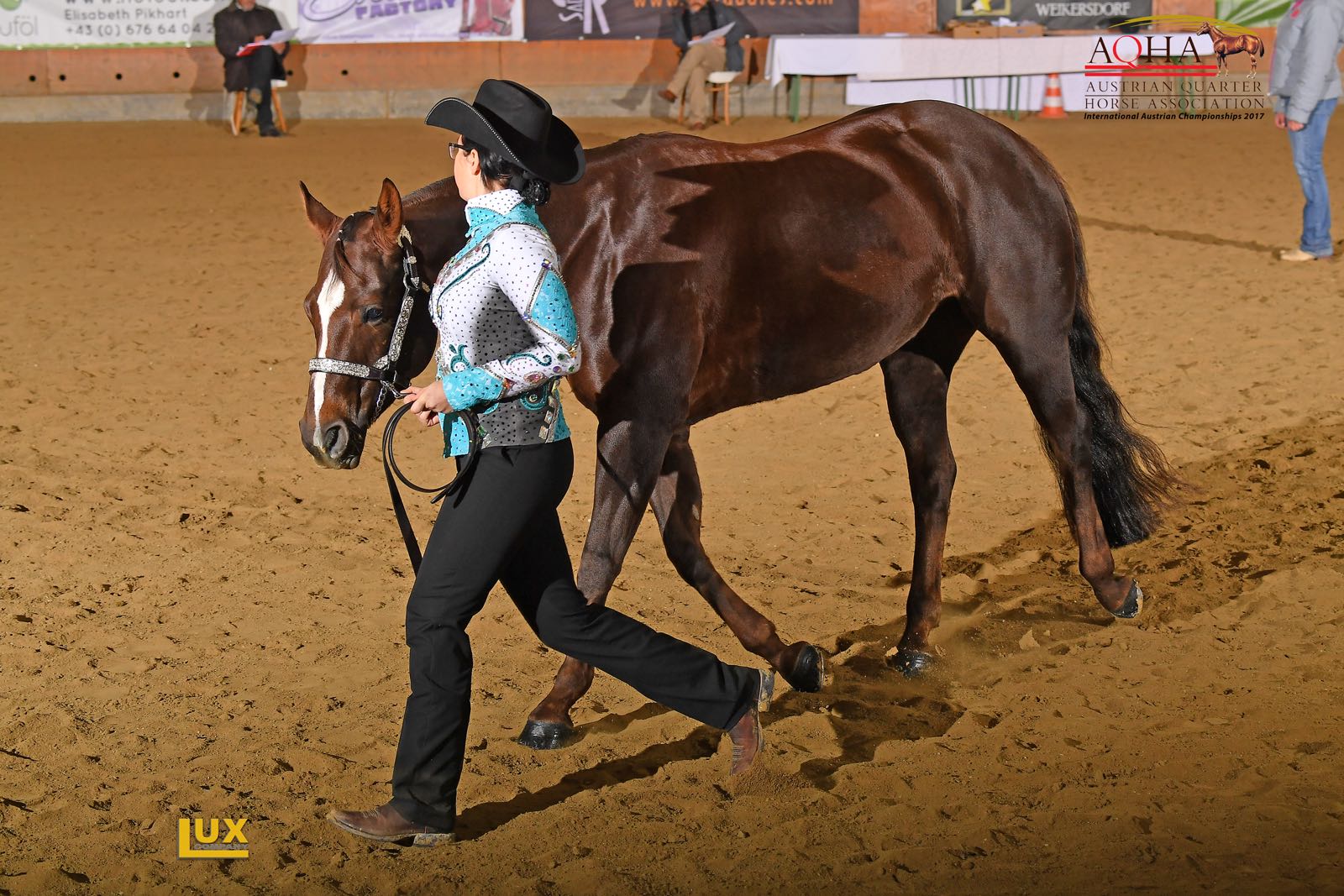 Sabine Klein ist Doppelstaatsmeisterin im Westernreiten--Bild-Nr. 1