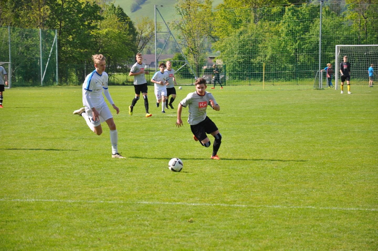 Fußball-Landesmeisterschaften in Salzburg Rif am 7. Mai 2019--Bild-Nr. 1