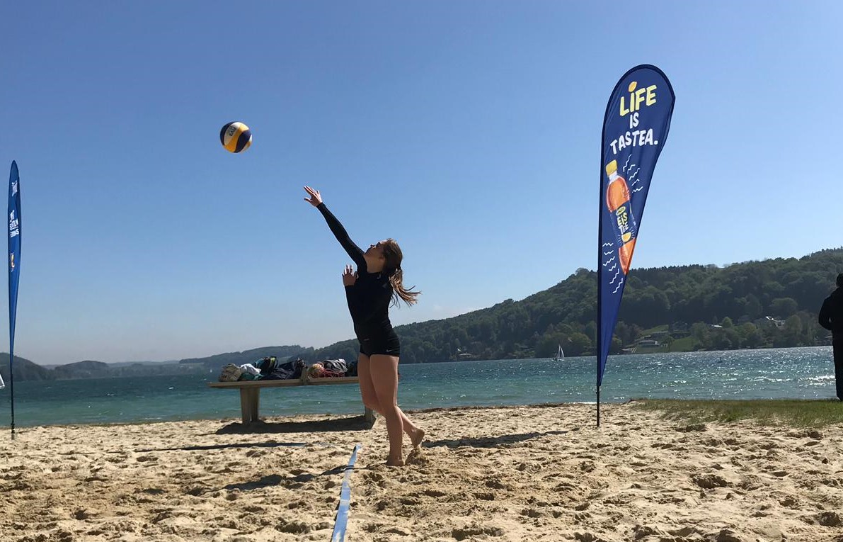 Beachvolleyball-Landesmeisterschaften in Mattsee--Bild-Nr. 4