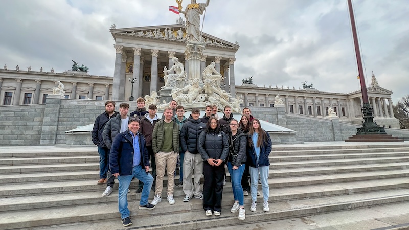 AlcaBohne bei der internationalen Übungsfirmenmesse in Wien--Bild-Nr. 8