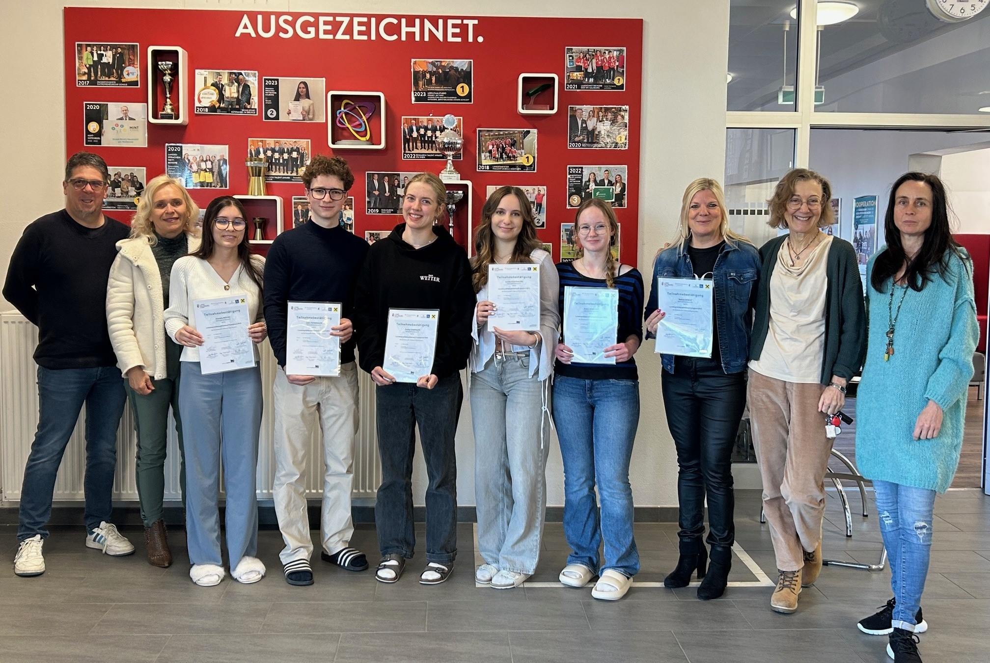 Landessprachenwettbewerb BMHS 2025 - Toller Erfolg!--Bild-Nr. 3