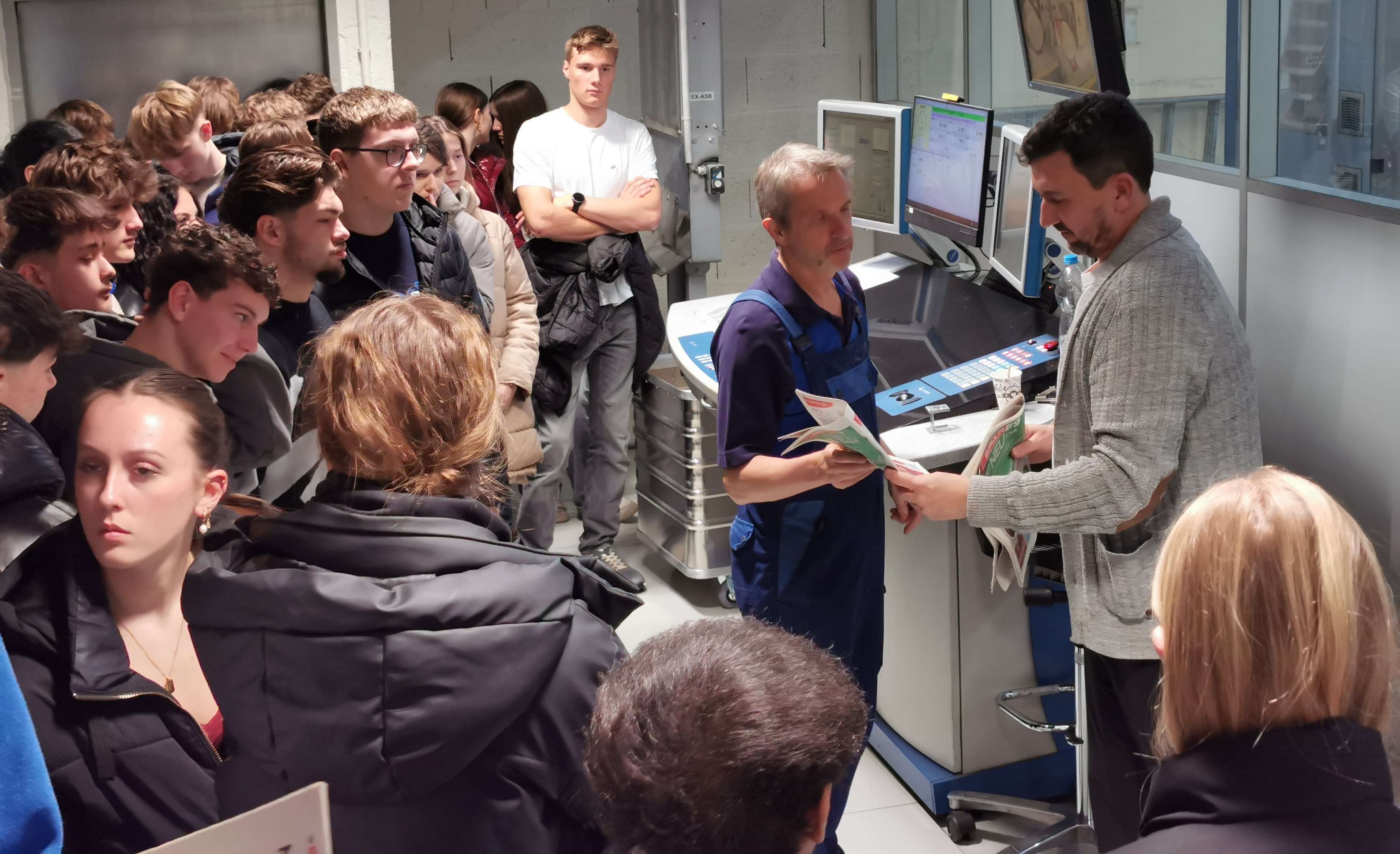 Bewerbungstraining und Firmenbesichtigung bei den Salzburger Nachrichten--Bild-Nr. 1