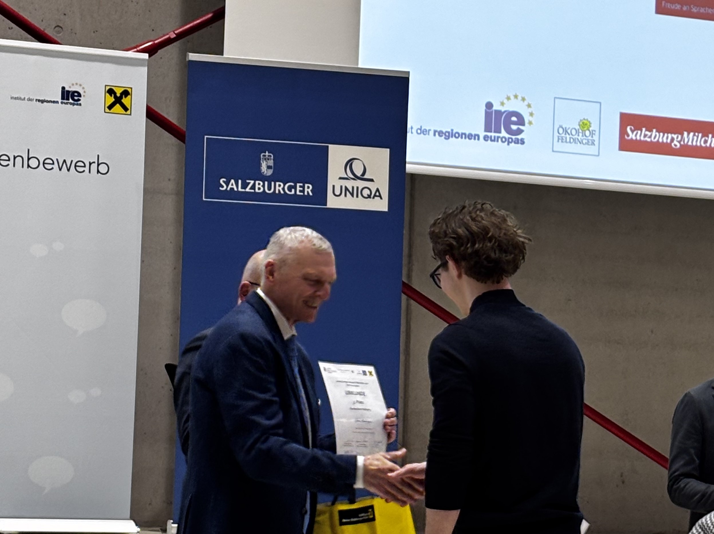 Landessprachenwettbewerb 2026 - Leon Fenninger gewinnt --Bild-Nr. 1