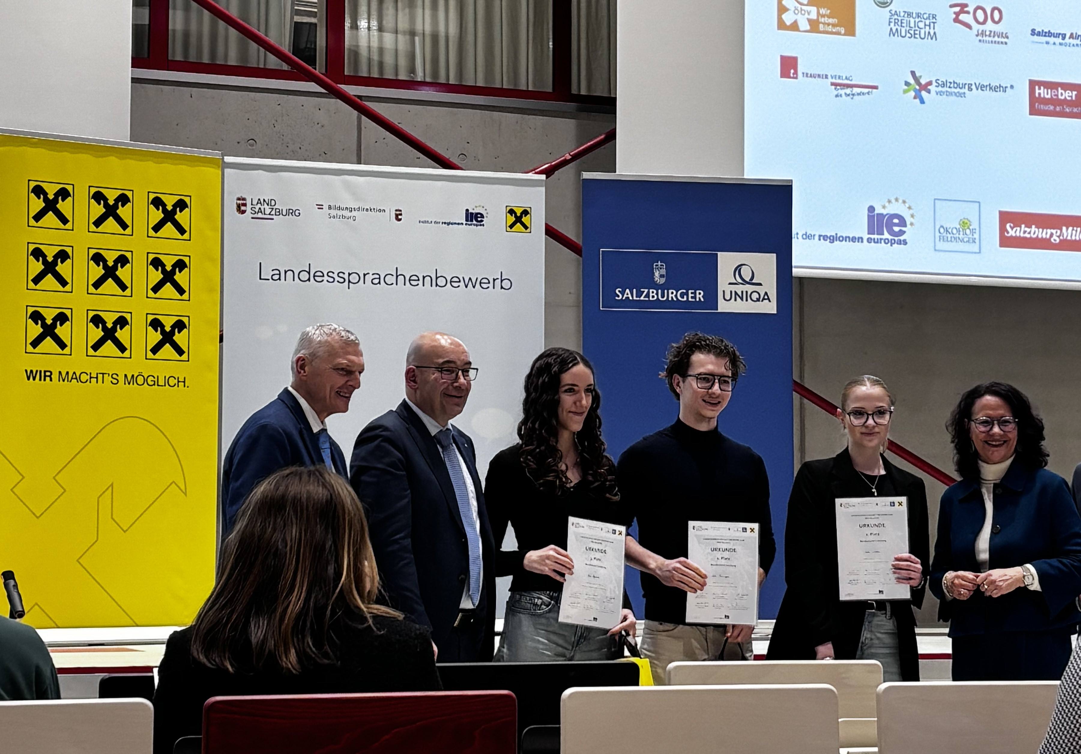 Landessprachenwettbewerb 2026 - Leon Fenninger gewinnt --Bild-Nr. 3