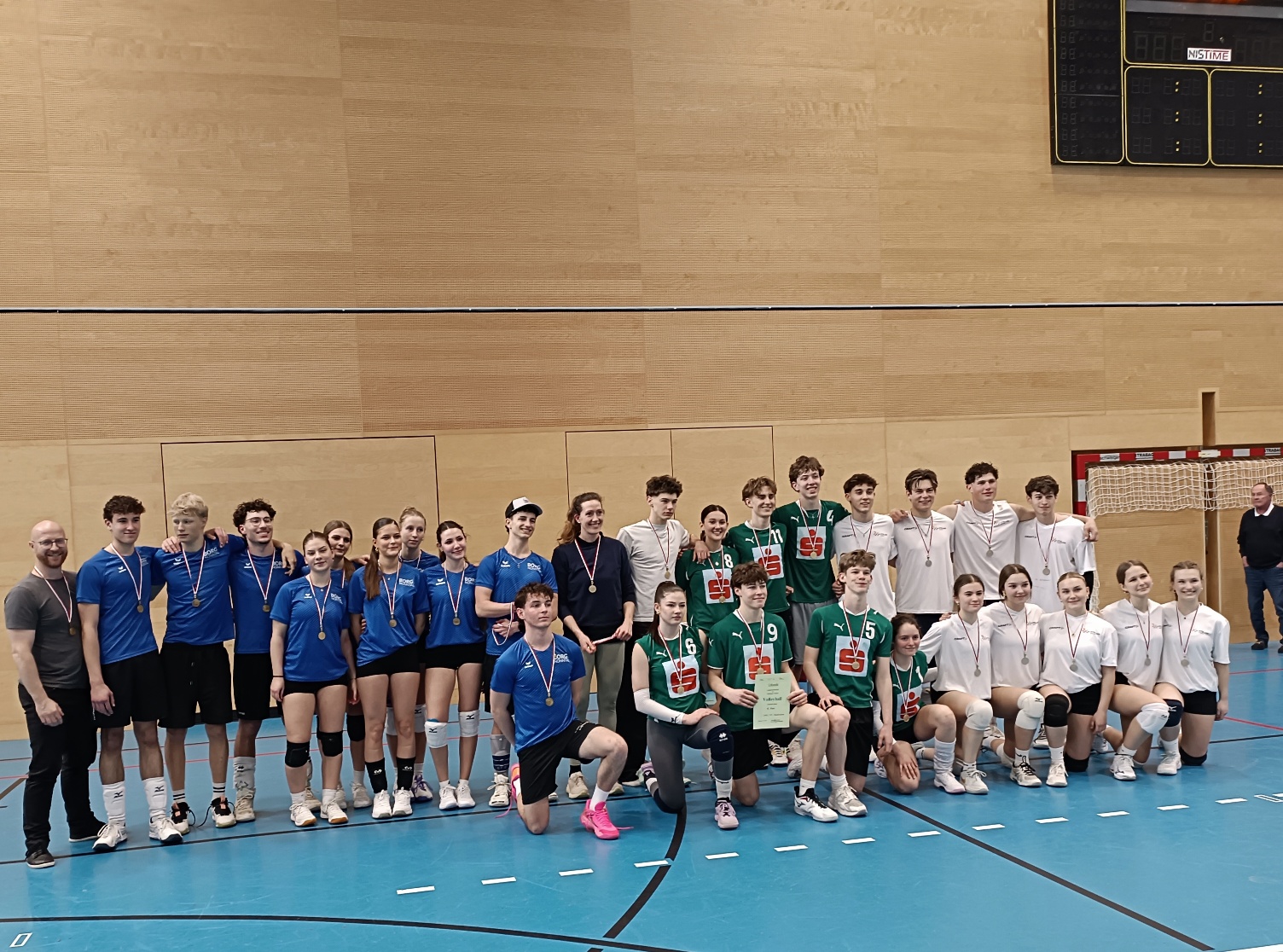 Volleyball-Mixed-Landesmeisterschaften --Bild-Nr. 1