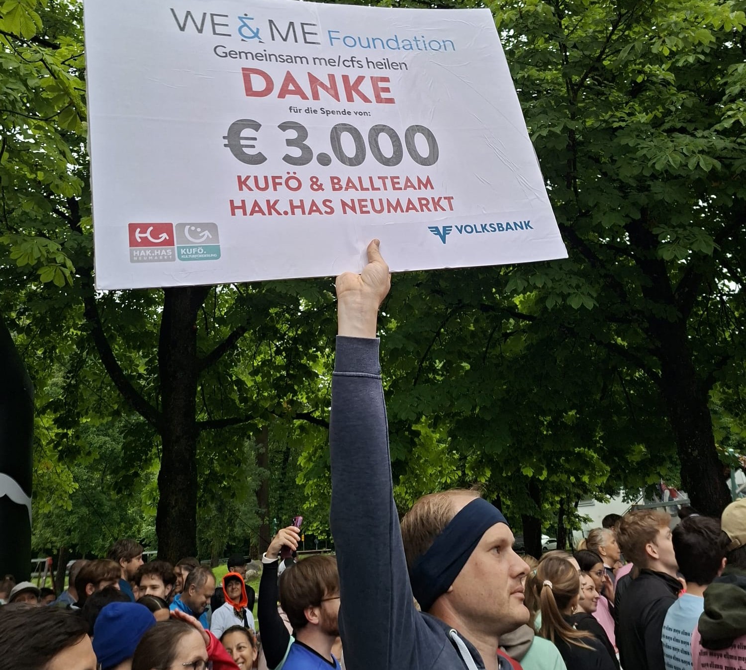 HAK Neumarkt beim "Inclusion Run" im Salzburger Volksgarten--Bild-Nr. 1