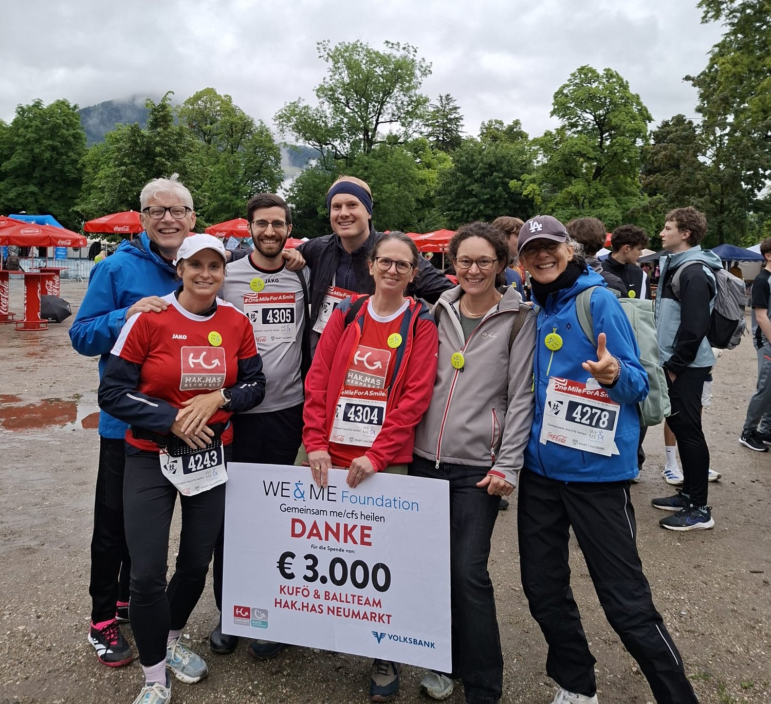 HAK Neumarkt beim "Inclusion Run" im Salzburger Volksgarten--Bild-Nr. 3